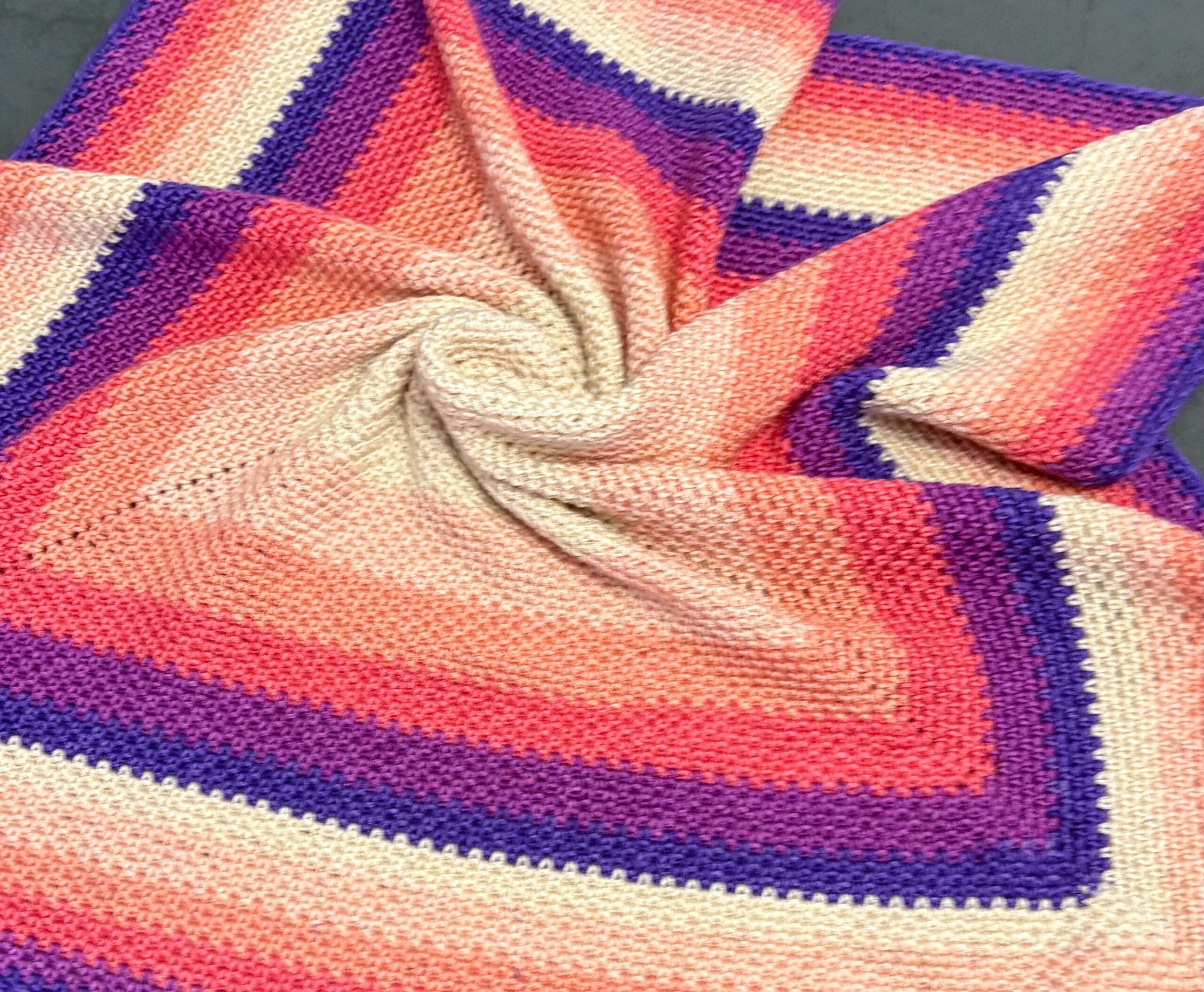 Copertina neonato a uncinetto