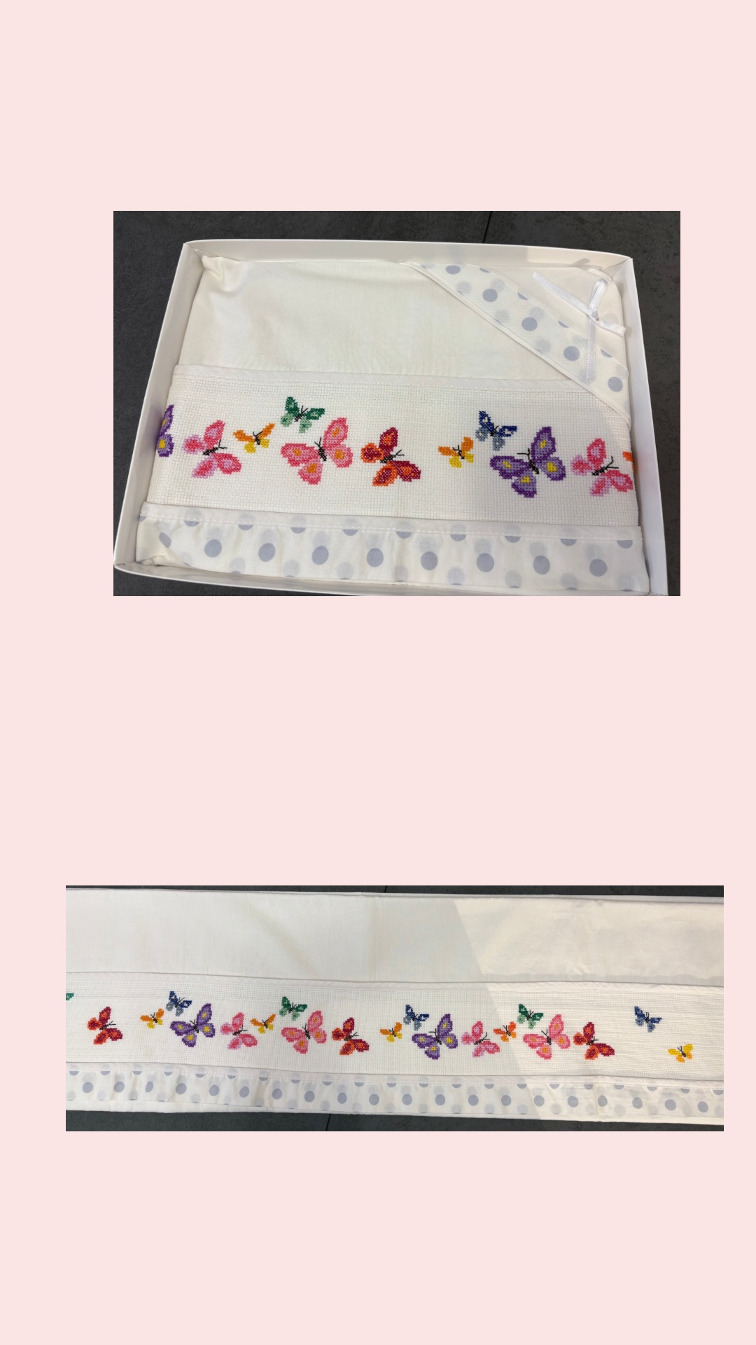 Completo lenzuolino per culla o lettino