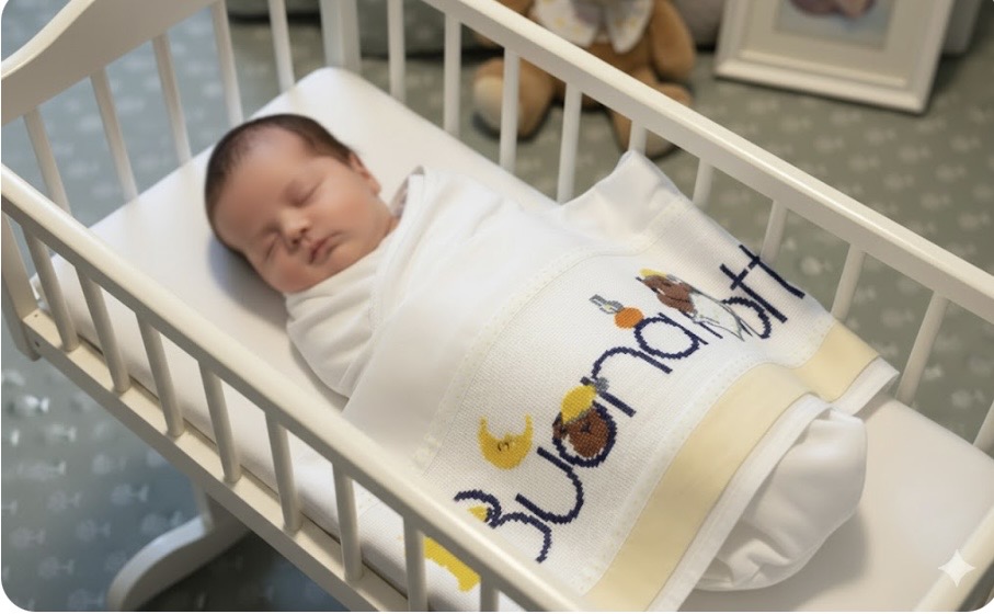 Completo lenzuolino per culla - immagine 2