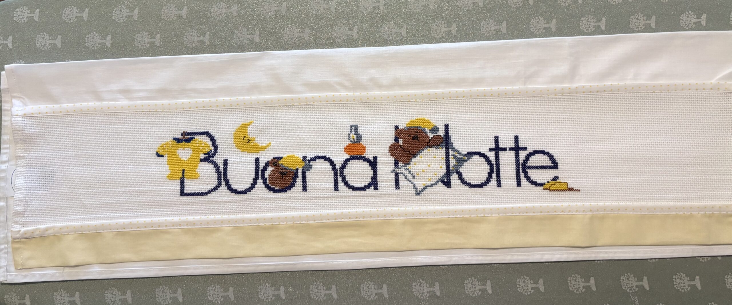 Completo lenzuolino per culla