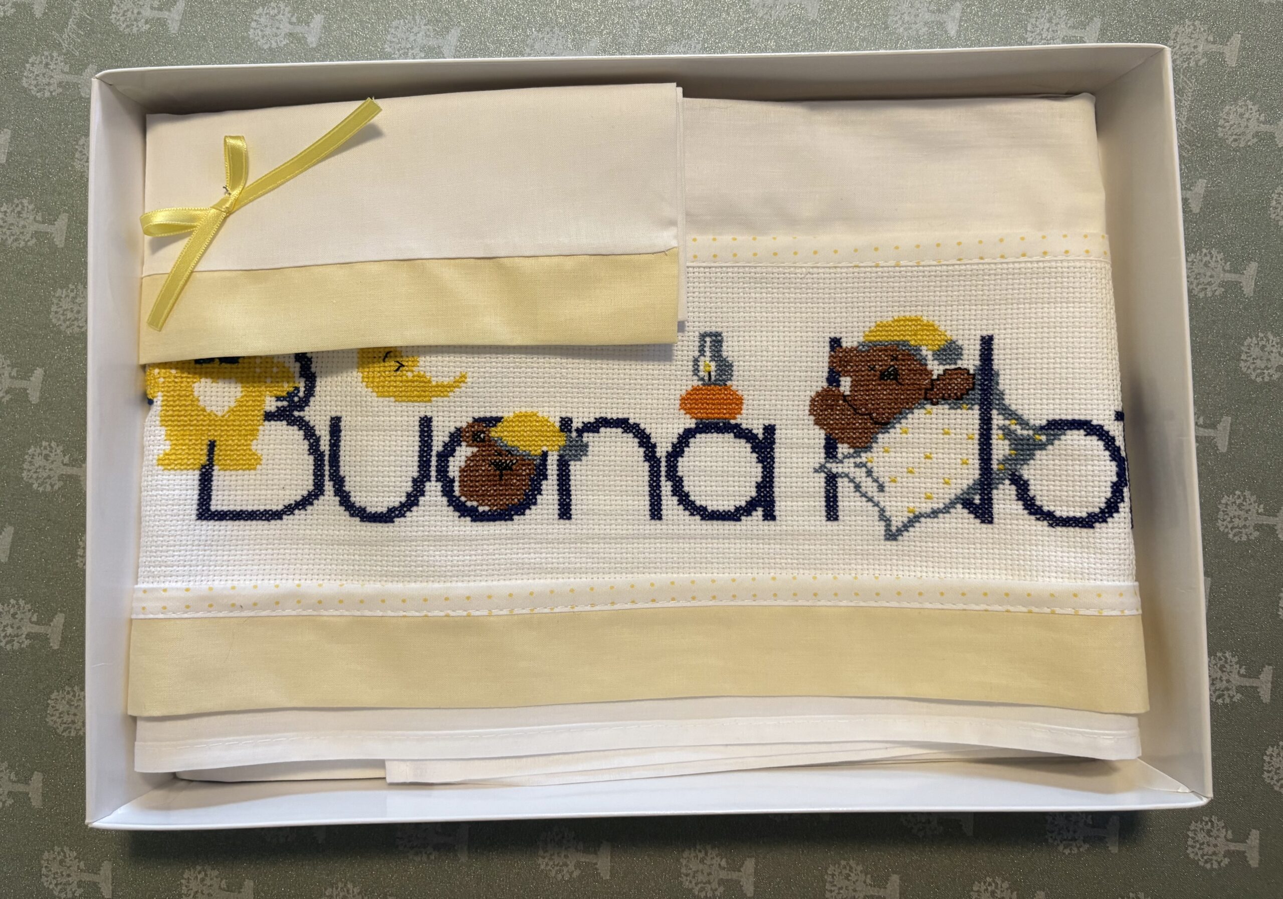 Completo lenzuolino per culla - immagine 4